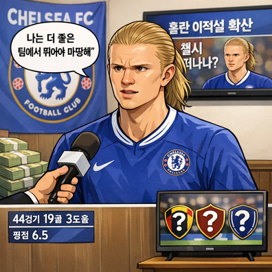 엘링 홀란, [난 더 좋은팀에서 뛰어야 마땅해!]